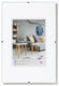 Walther fotolijstloze schilderijhouders (clip frame) - frameformaat 18x24 cm - antireflecterend glas