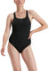Speedo eco+ kickback dames sportbadpak - zwart
