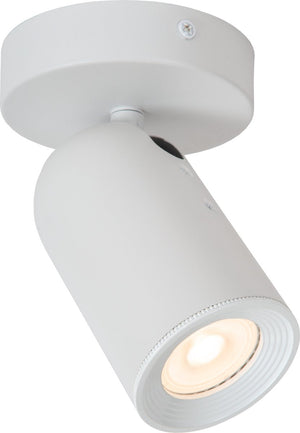 Lucide punch - plafondspot (plafondlamp) - 1xgu10 - wit
