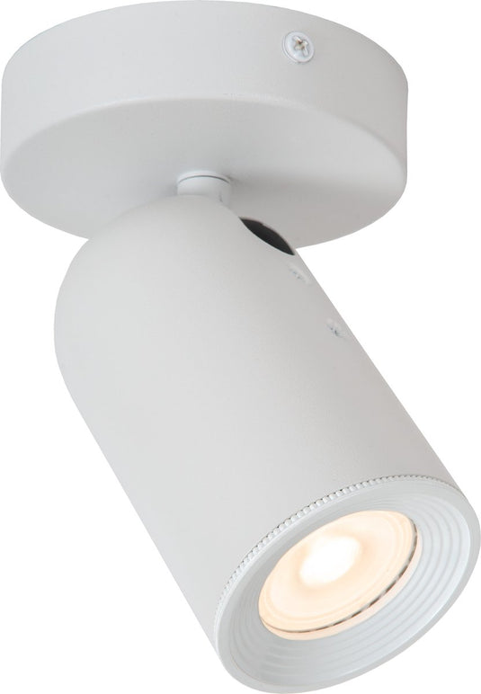 Lucide punch - plafondspot (plafondlamp) - 1xgu10 - wit