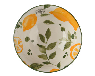 Decoris diepbord citroen porselein ã˜20x4.3cm
