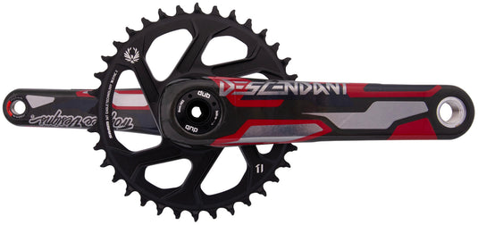 Truvativ crankstel descendant troy lee design eagle dh crankset truv.desc.troy lee de.eagle dh dub83 36t