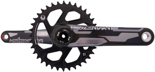 Truvativ crankstel descendant troy lee design eagle dh crankset truv.desc.troy lee de.eagle dh dub83 36t