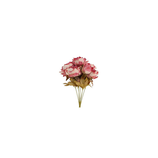 Countryfield kunstbloem peaonia pia roze zijde h46cm
