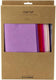 Creativ company hobbyvilt a4 paars en roze harmonie 10 stuks