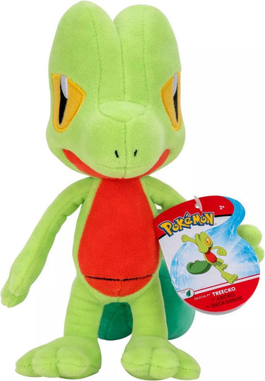 Pokémon treecko knuffel 20cm
