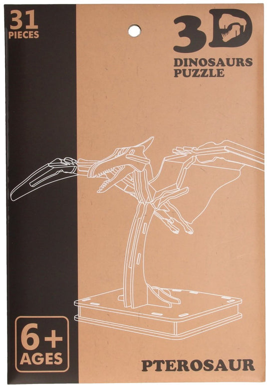 Koopman houten 3d puzzel dinosaurus
