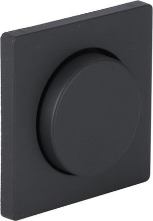 Berker q1 centraalplaat â€“ met knop â€“ dimmer â€“ antraciet