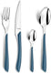 Amefa retail eclat blauw denim bestekset 24 delig