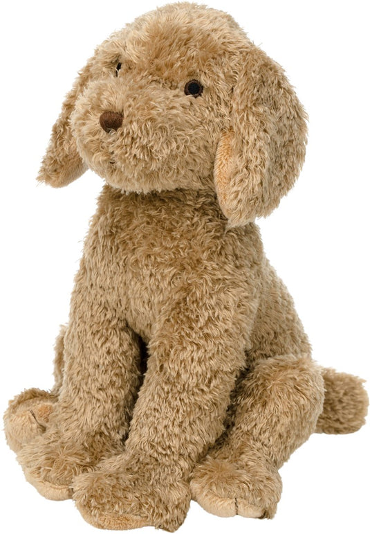 Happy horse hond brownie knuffel 25 cm - bruin - baby knuffel