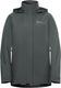 Jack wolfskin rotwand 3in1 jkt w dames outdoorjas - slate green
