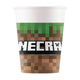 Minecraft papieren bekers 8 stuks | 2 stuks