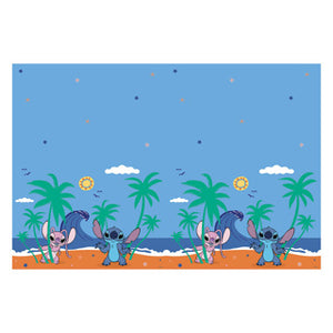 Stitch angel plastic tafelkleed 120x180 | 6 stuks