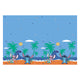 Stitch angel plastic tafelkleed 120x180 | 6 stuks