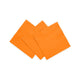 20 3-laags papieren servetten 24x24 oranje | 4 stuks