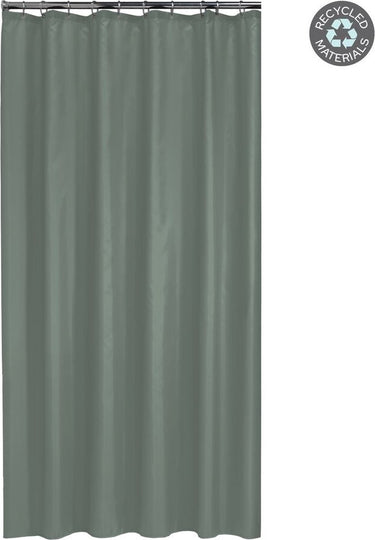 Sealskin cosima - douchegordijn 120x200 cm - 70% gerecycled peva - groen