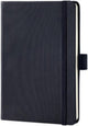 Sigel - notitieboek - conceptum pure - a6 - zwart - hardcover - 194 pagina's - lijn - 80 grams papier - si-co132