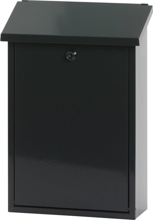 V-part - wandbrievenbus toledon - galvanized steel powder coated - antraciet - brievenbus