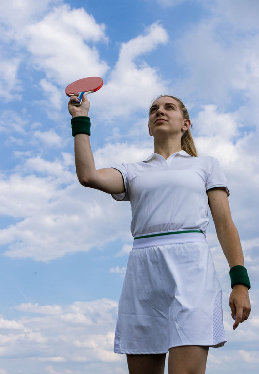 Avento tafeltennisbat - 2-star - zwart rood