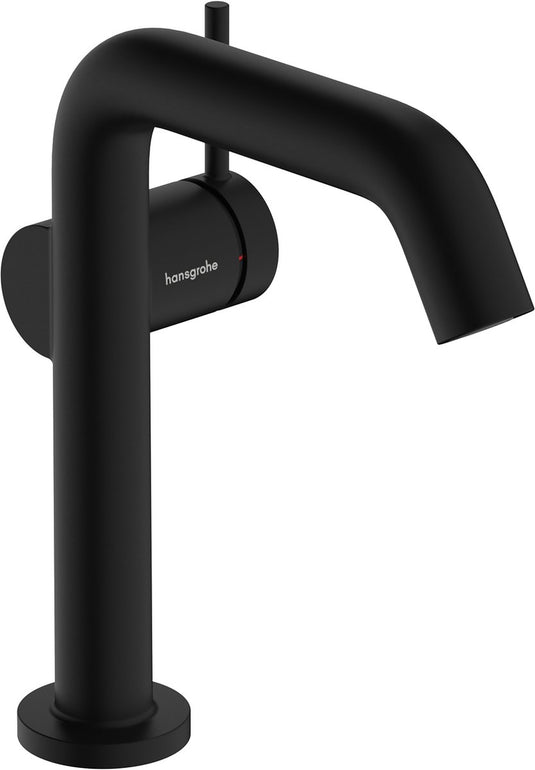 Hansgrohe tecturis s - wastafelkraan - ééngreeps bediening - coolstart energiebesparend - met afvoerplug - 150mm maat - mat zwart