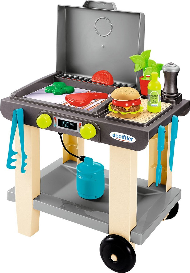 ギャラリービューアに画像をロードする, Ecoffier ecoiffier – plancha speelbarbecue – 18 mnd – 2 wielen

