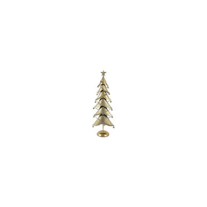 Country field countryfield kerstboom balas goud metaal 28x16x80cm