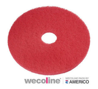 Wecoline vloerpad rood (5x 14 inch)