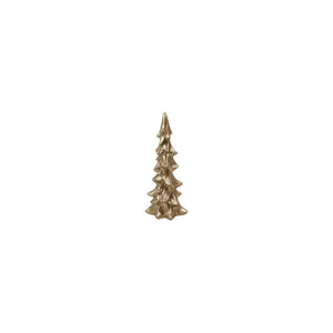 Country field countryfield beeld kerstboom floris goud aardewerk 10x8x24cm