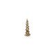 Country field countryfield beeld kerstboom floris goud aardewerk 14x11x37cm