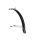 Voorspatbord 28 Lampo 58 mm breed - zwart