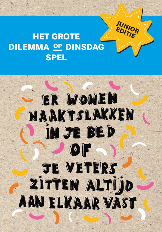 Dilemma op dinsdag 4 - het grote spel