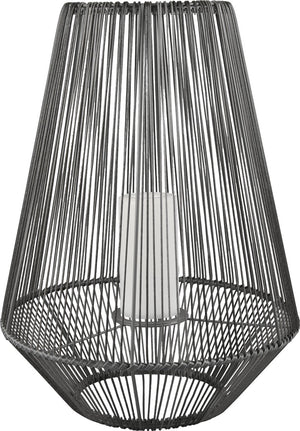 Rl live your light reality mineros - tafellamp - grijs - incl. 1x smd 0,2w - solar - zonne energie - snoerloos - oplaadbaar - buitenverlichting - ip44
