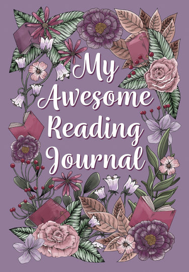 Chapter chill my awesome reading journal - reading journal - romantic purple