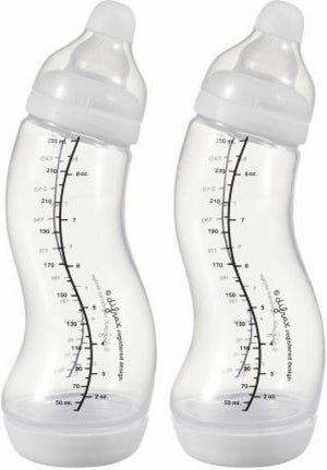 Difrax baby fles small - 250 ml - 2 stuks
