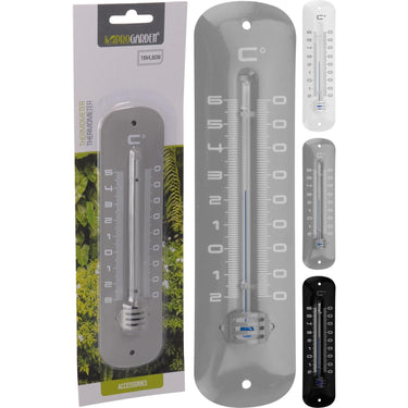 Pro garden thermometer metaal 19cm thermometer metaal 19cm