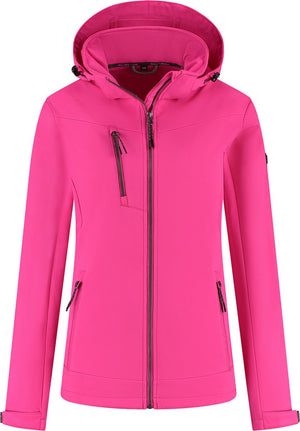 Kjelvik softshell jas roxi roze