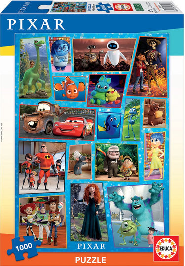 Educa legpuzzel - 1000 stukjes - disney pixar - puzzel