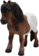 Bullyland 62566 – speelfiguur en verzamelfiguur shetland pony – ca. 9 cm – levensecht en detailrijk vormgegeven – ideaal als taartfiguur en klein cadeautje voor kinderen vanaf 3 jaar.