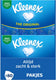 Kleenex zakdoekjes - original - voordeelbox - 8 pakjes x 10 stuks - 80 zakdoekjes
