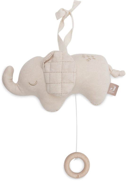 Jollein muziekhanger - boxmobiel baby - elephant tales