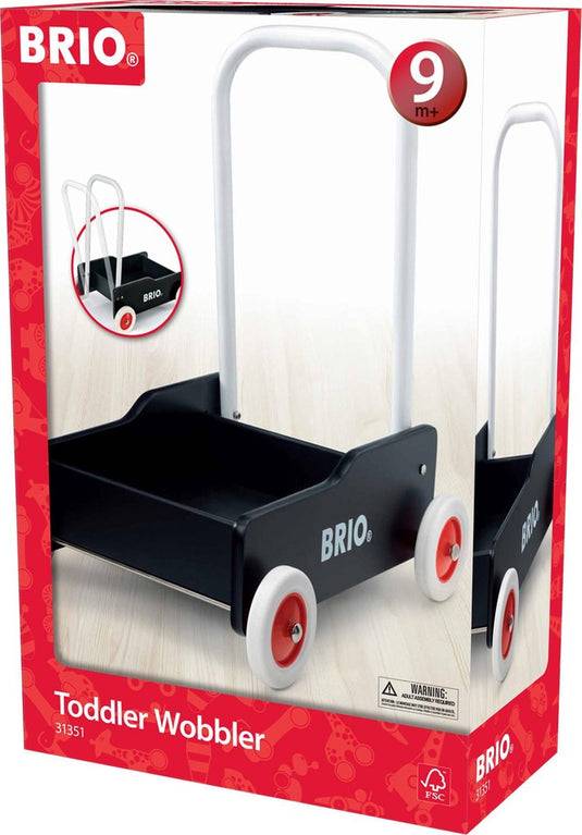 Brio zwarte loopwagen - 31351