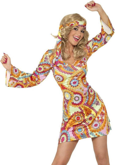 Smiffys dressing up costumes | costumes - 60s groovy - 1960s hippy costume