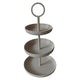 Mansion atmosphere etagere 3-laags wit 30x30x56,5cm