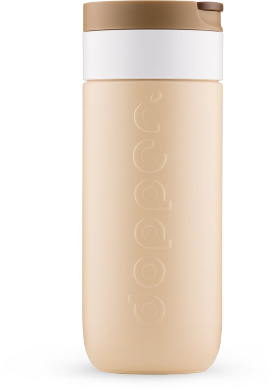 Dopper travel mug thermosbeker - 400 ml - earthy brown