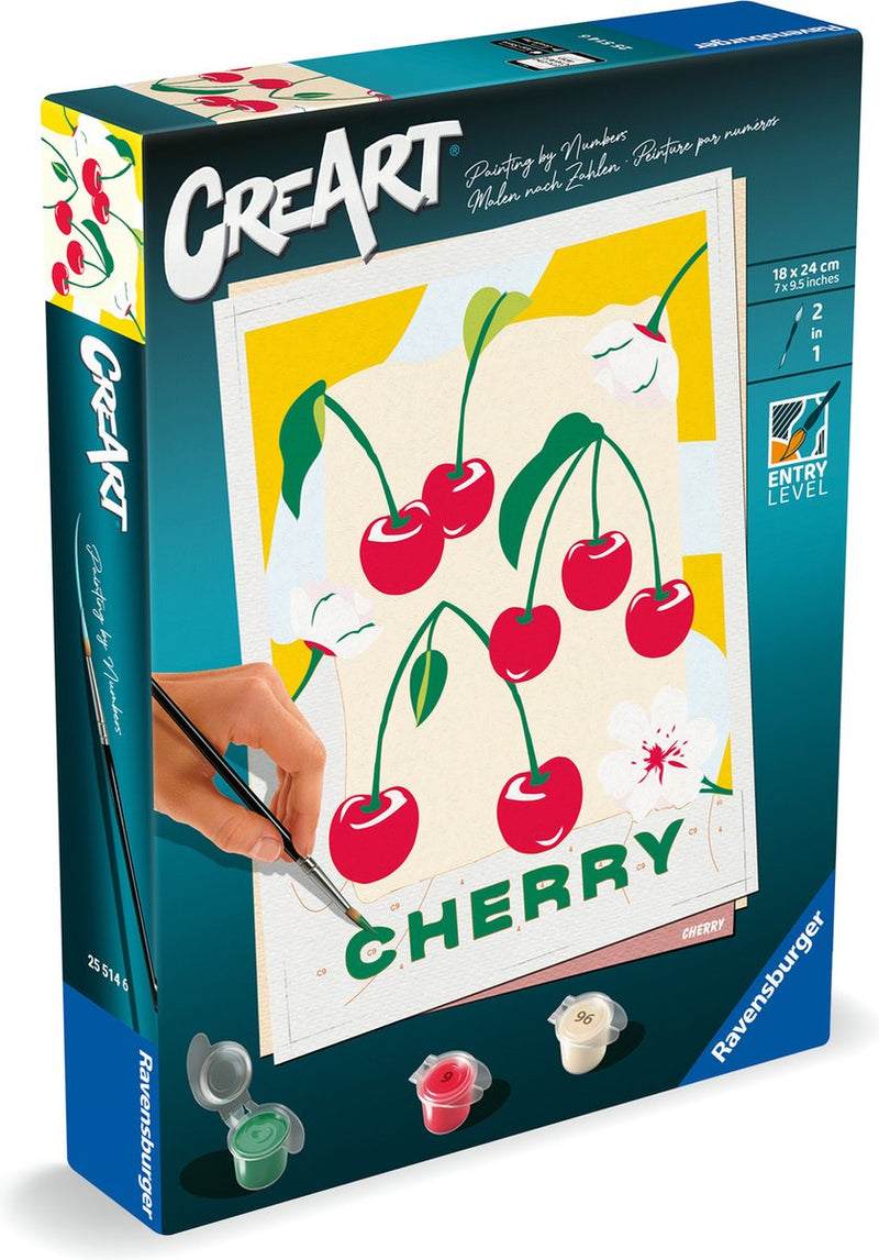 Cargue la imagen en el visor de la galería, Ravensburger creart schilderen op nummer - kers
