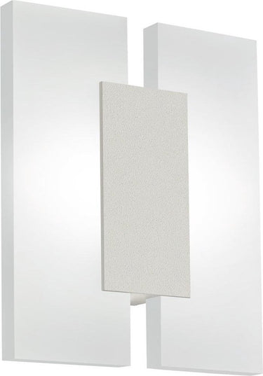 Eglo metrass 2 - wand plafondlamp - 2 lichts - nikkel-mat - gesatineerd