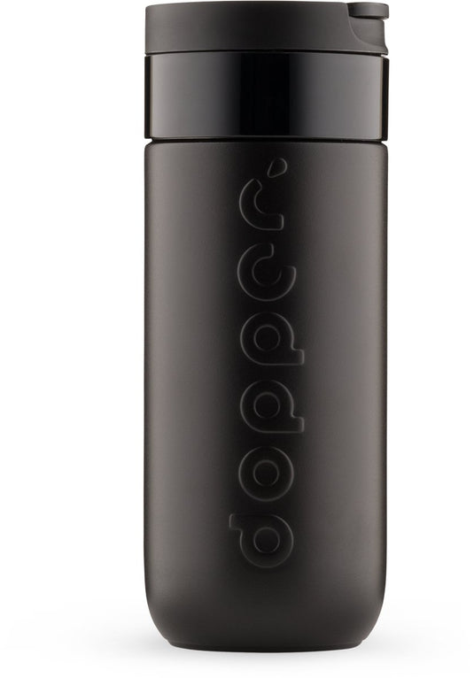 Dopper travel mug thermosbeker - 400 ml - blazing black