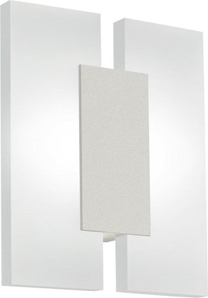 Eglo metrass 2 - wand plafondlamp - 2 lichts - nikkel-mat - gesatineerd