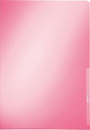 Leitz premium zichtmap - a4 - 100 stuks - rood