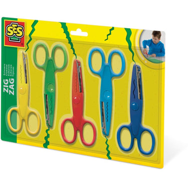Ses zigzag kinderscharen 5-delig